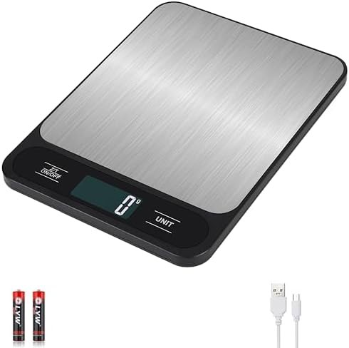 Rechargeable high capacity baking scale 15kg