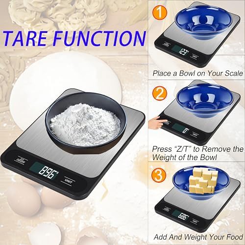 Rechargeable high capacity baking scale 15kg — photo 5