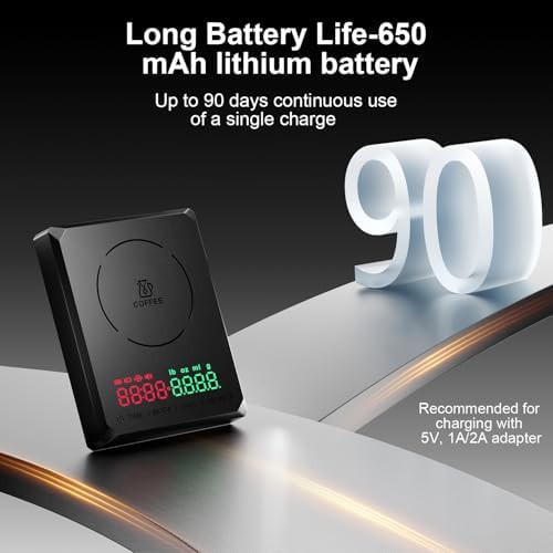 Rechargeable Mini Coffee and Espresso Scale — photo 4