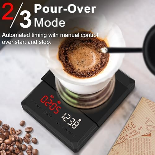 Rechargeable mini coffee and espresso scale — photo 5