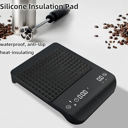 Rechargeable coffee scale with insulation pad — photo 4