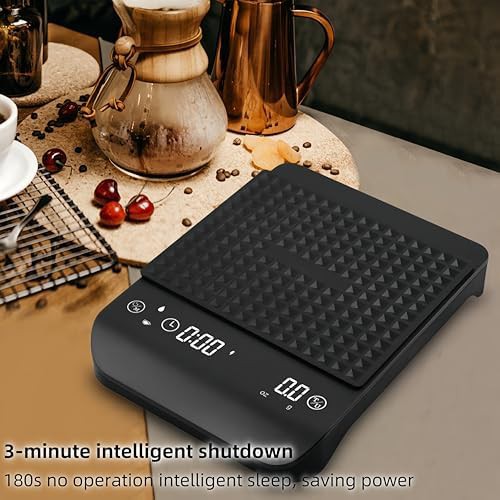 Rechargeable coffee scale with insulation pad — photo 5