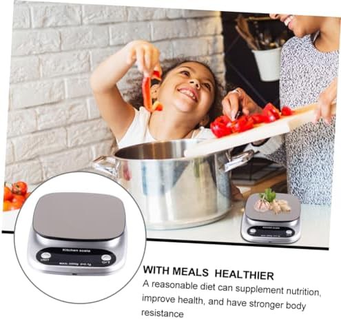 Rechargeable stainless steel digital kitchen scale — photo 4