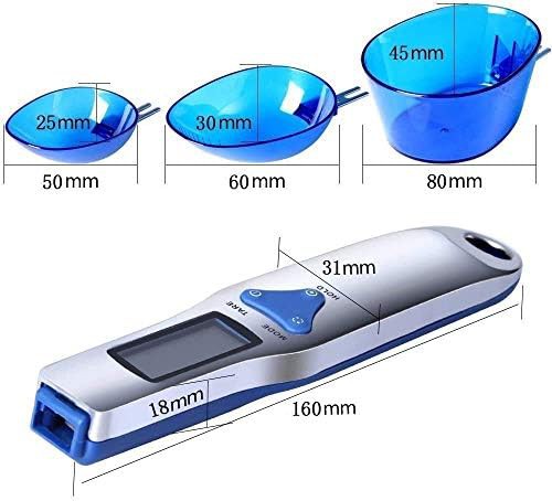 Blue digital measuring spoon food scale — photo 4