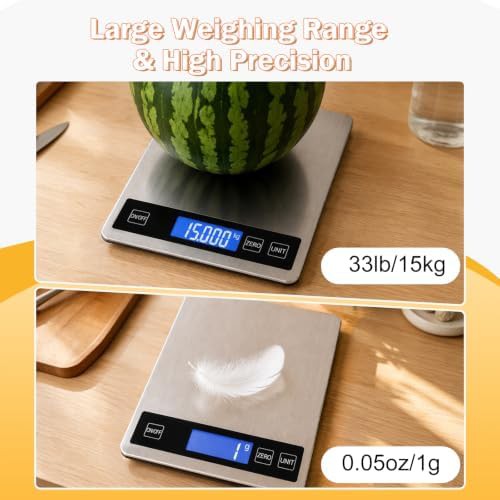Rechargeable 33lb digital scale for baking — photo 5