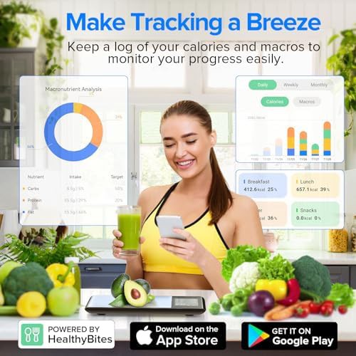 Smart food scale with nutritional calculator — photo 4