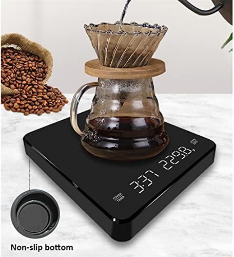 Large capacity LED screen espresso scale — photo 3