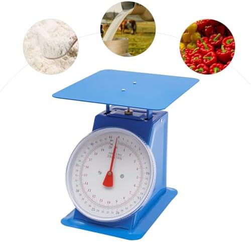 Heavy duty mechanical dial scale with flat platform — photo 4