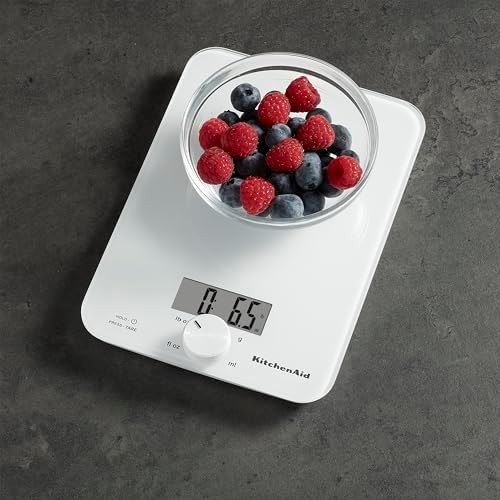 White glass scale for liquid and dry ingredients — photo 4