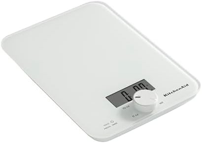 White glass scale for liquid and dry ingredients — photo 5