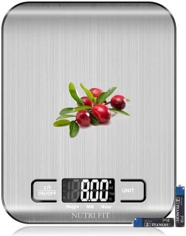 Digital weight loss scale with LCD display