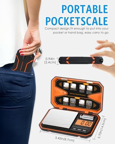 Digital gram scale in pocket size — photo 5