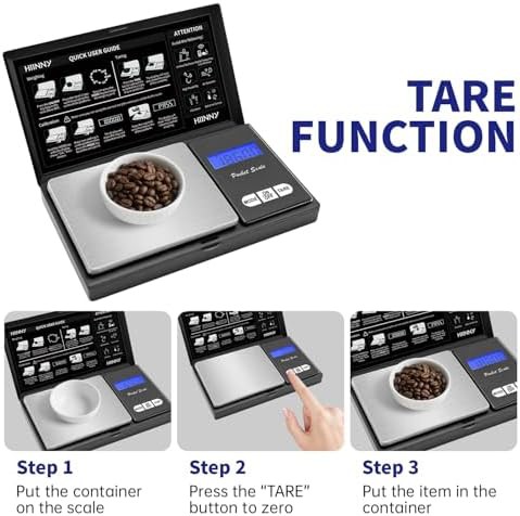 Portable digital pocket scale with calibration weight — photo 4