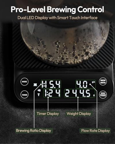 S3 pour over coffee scale with timer — photo 3