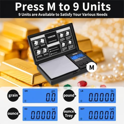 Ultra precise 0.01g pocket gram scale — photo 5