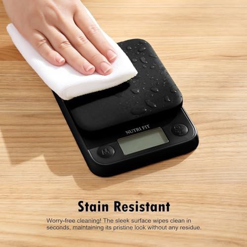 Mini black digital scale with 0.1g precision — photo 5