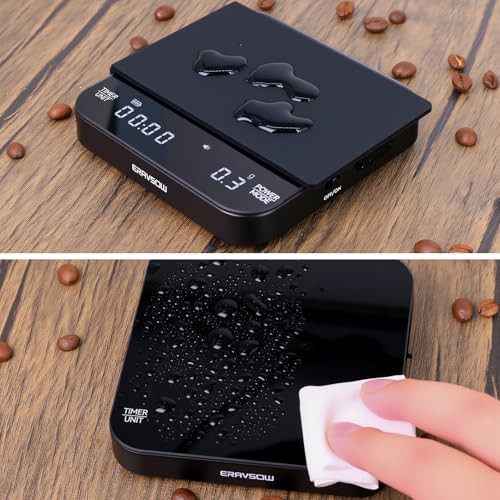 Espresso coffee scale with USB-C charging — photo 4