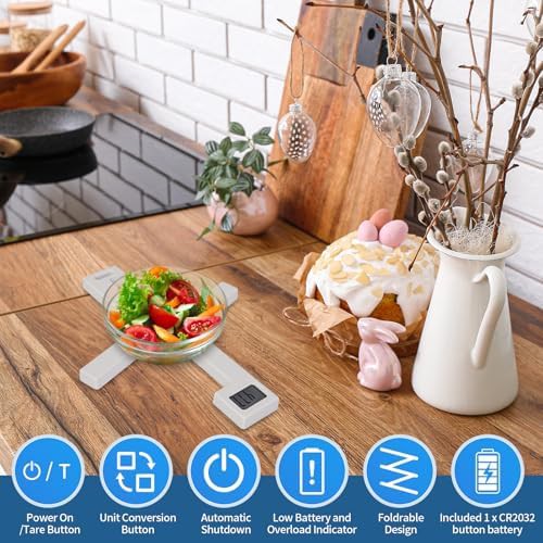 Folding portable travel scale with LCD display — photo 3