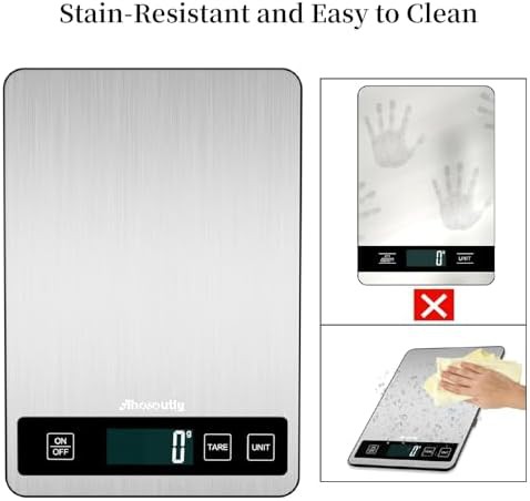 Stainless Steel Digital Kitchen and Postage Scale — photo 3
