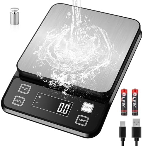Waterproof high precision 22lb food scale