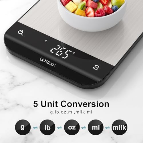 Rechargeable smart scale with LED screen — photo 4