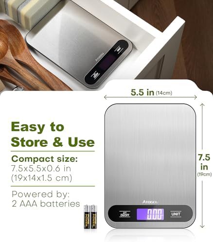 High Capacity Digital Baking Scale 33 lb — photo 4