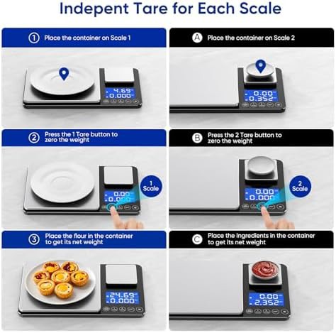 Dual platform bakery scale for sourdough — photo 5