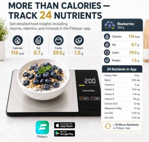 Smart nutrition app food scale — photo 4