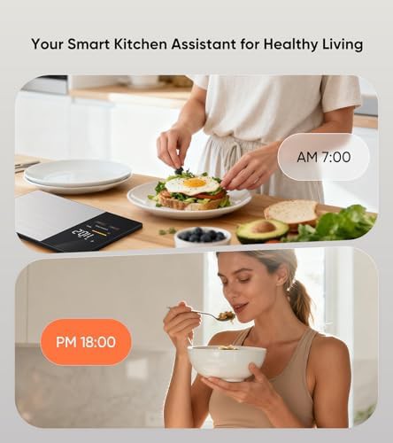 Nutritional calculator food scale for tracking — photo 5