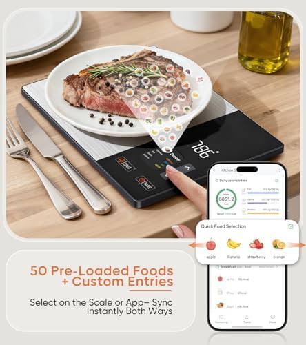 Nutritional food scale with TFT display — photo 3