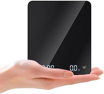 Rechargeable espresso scale with auto timer