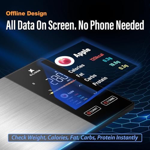 Smart kitchen scale with TFT display — photo 4