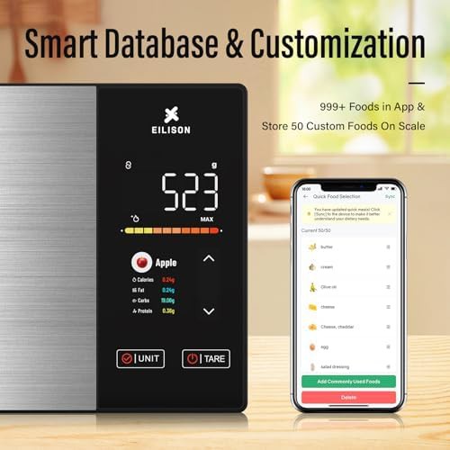 Smart kitchen scale with TFT display — photo 5