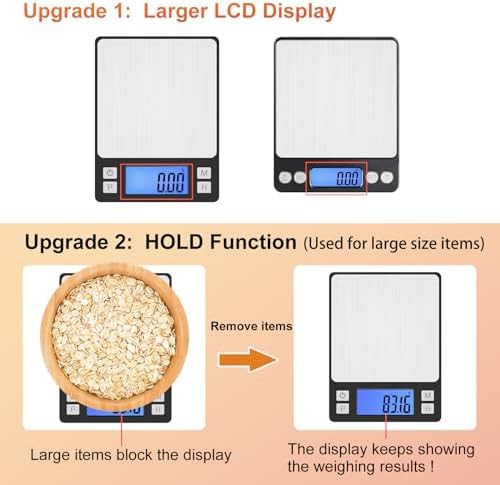 Precision digital jewelry scale 1000g capacity — photo 3