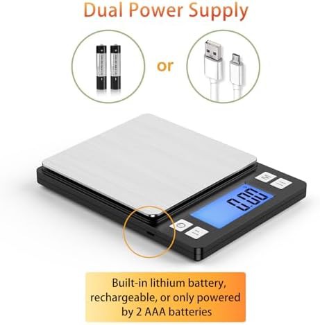 Precision digital jewelry scale 1000g capacity — photo 5