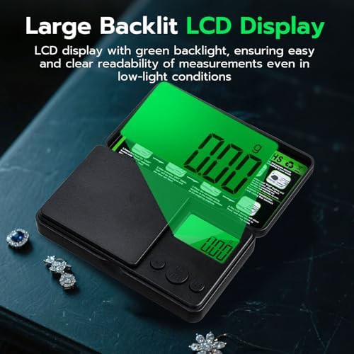 High precision mini pocket scale 500g — photo 3