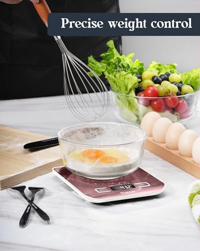 Portable Black Kitchen Food Scale 11lb — photo 4
