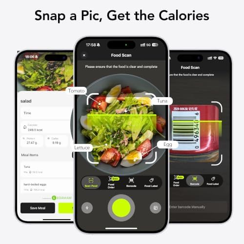 Smart nutrition tracking scale 22lb capacity — photo 3