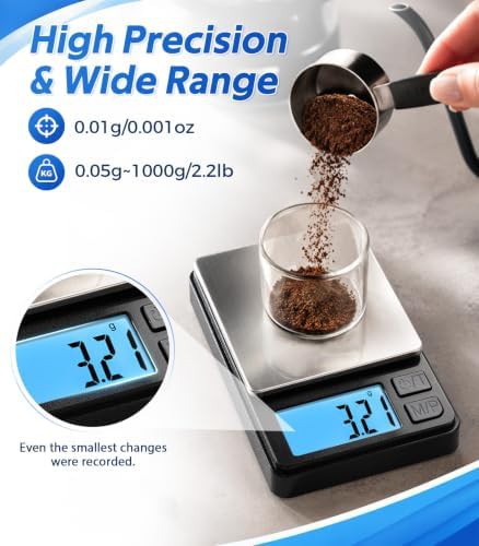 Mini Black Pocket Gram Scale 1000g — photo 3