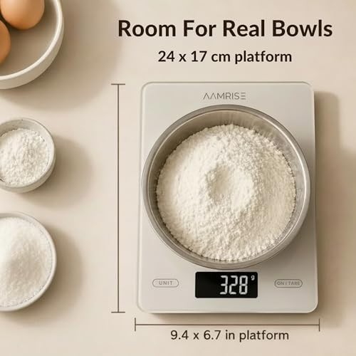 Extra Large Tempered Glass Food Scale — photo 3