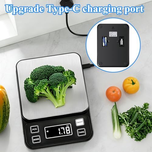 Waterproof stainless steel baking scale 5kg — photo 5