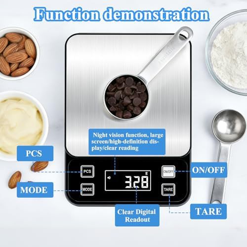 Waterproof high precision meal prep scale 10kg — photo 5