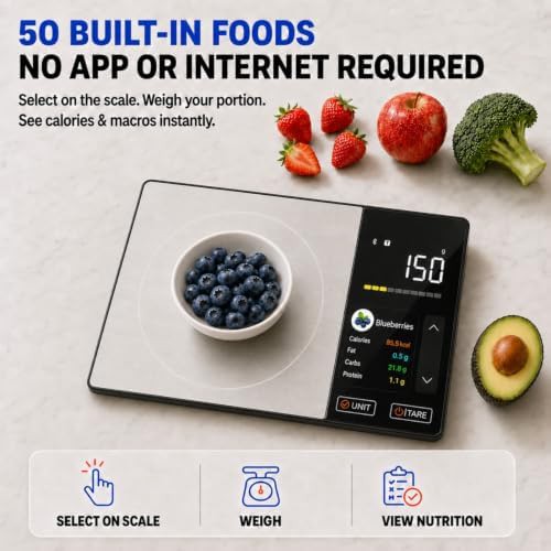 Smart nutrition TFT display scale — photo 3