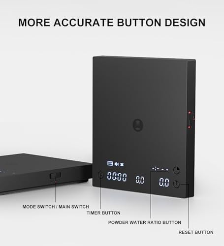 Ultra Thin Digital Kitchen Scale with Timer — photo 5