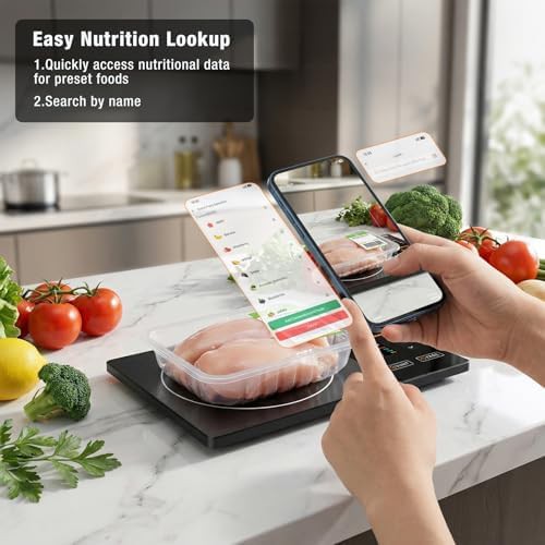 Smart food scale with nutritional calculator — photo 3