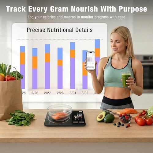 Smart food scale with nutritional calculator — photo 4