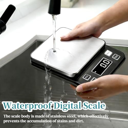 Rechargeable waterproof meal prep scale 22lb — photo 5