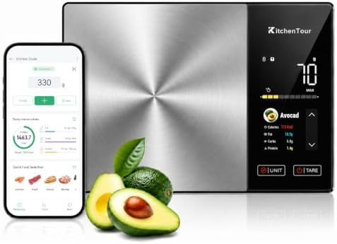 Smart Food Scale with Nutritional Calculator