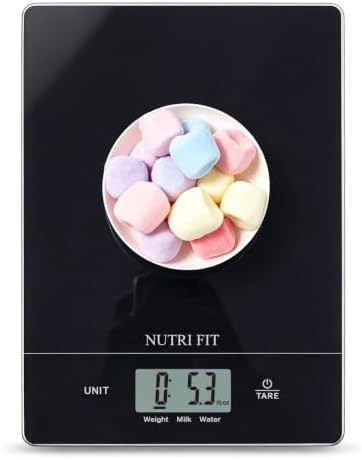 Kitchen weight scale for dietary management