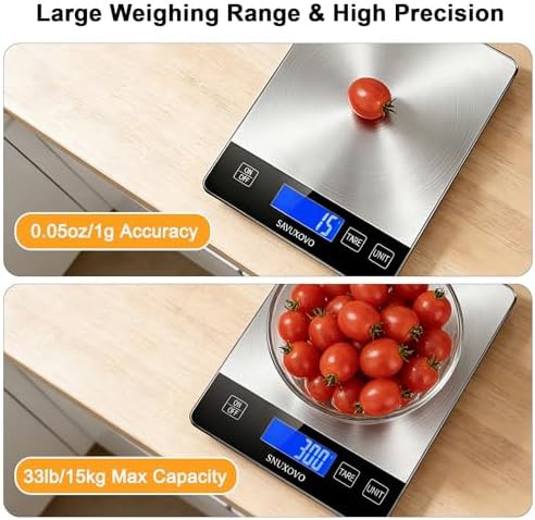 High capacity 33lb digital baking scale — photo 5